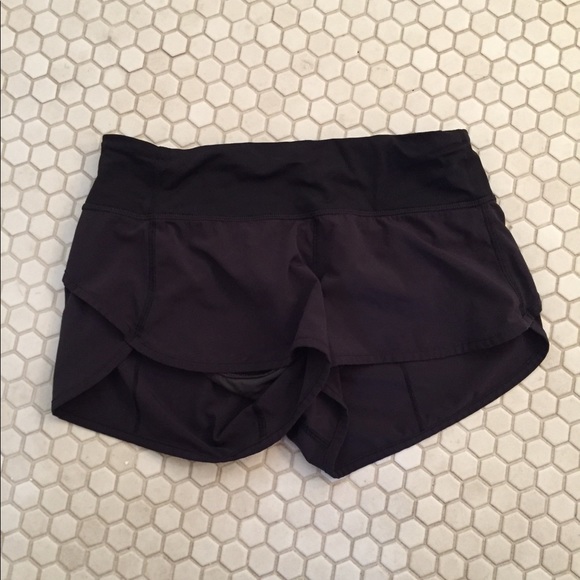 lululemon athletica Pants - Black Lulu Speed running shorts